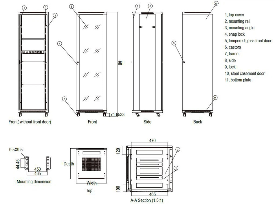 Network Server Cabinet