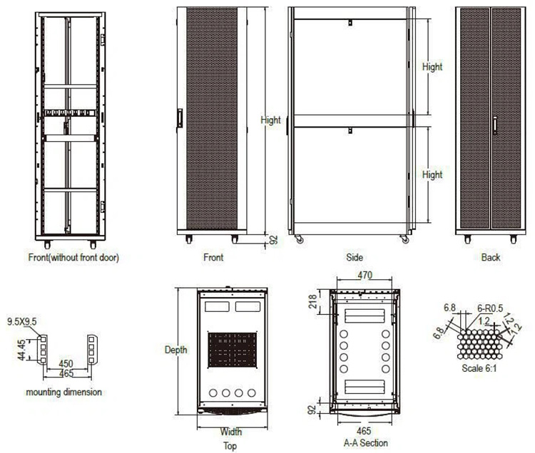 Network Server Cabinet