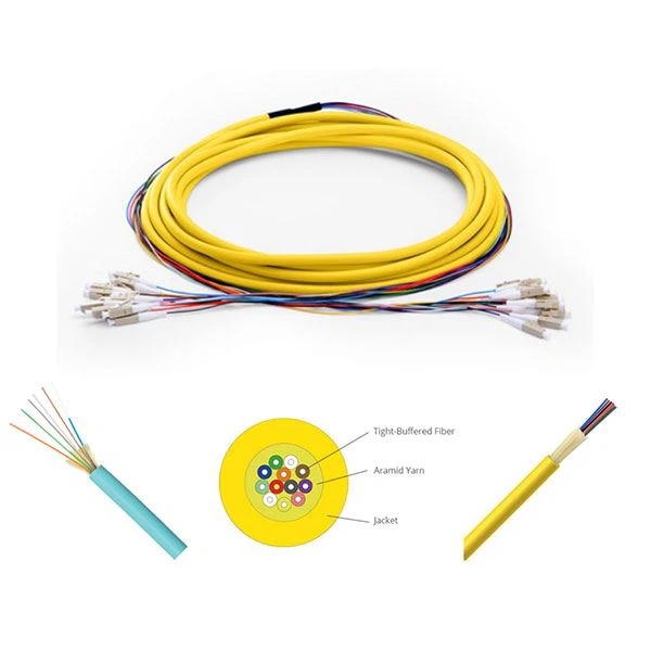 Distribution fiber patch cable
