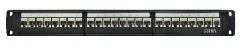 24Ports Cat6a STP Patch panel