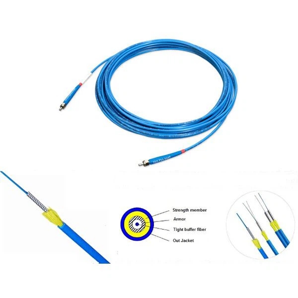 Armored fiber Patchcord