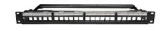 24Ports blank patch panel (removable)